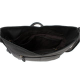 Damentasche Umhängetasche Handtasche Leder schwarz LE0065