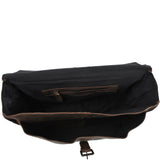 Aktentasche Businesstasche Messenger Bag Vintage Leder schlamm LE3008