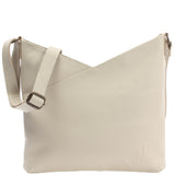 Damentasche Umhängetasche Handtasche Leder beige LE0065
