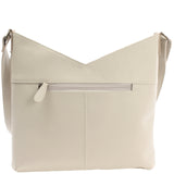 Damentasche Umhängetasche Handtasche Leder beige LE0065