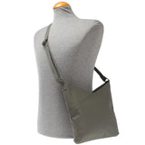 Damentasche Umhängetasche Handtasche Leder oliv LE0065