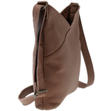 Damentasche Umhängetasche Handtasche Leder rehbraun LE0065