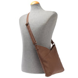 Damentasche Umhängetasche Handtasche Leder rehbraun LE0065