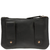 Gürteltasche Bauchtasche Hüfttasche Damen Herren Rindsleder schwarz LE9019