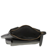 Gürteltasche Bauchtasche Hüfttasche Damen Herren Rindsleder schwarz LE9019