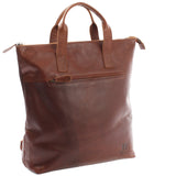 Lederrucksack Cityrucksack Freizeitrucksack Leder braun LE1033