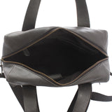 mittlerer Stadtrucksack Lederrucksack Leder dunkelgrau LE1023