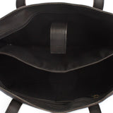 Schultertasche Damentasche DIN A4 Leder dunkelgrau LE0071