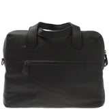 große Schultertasche Henkeltasche Shopper DIN A4 Handtasche Damen Leder schwarz LE0059