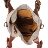 Schultertasche Henkeltasche Shopper Damentasche Veloursleder Leder grau LE0054