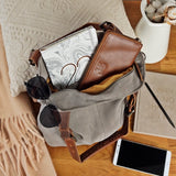 Schultertasche Henkeltasche Shopper Damentasche Veloursleder Leder grau LE0054