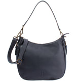 Schultertasche Ledertasche Damentasche Leder navy LE0063