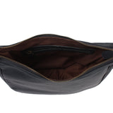 Schultertasche Ledertasche Damentasche Leder navy LE0063