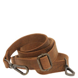 Trageriemen Schultergurt Leder 150cm braun vintage LEC-R7