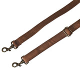Trageriemen Gurt Schulterriemen Leder braun 175cm LEC-R5