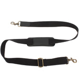 Trageriemen Baumwolle Leder 150cm schwarz LEC-R6