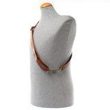 Trageriemen Leder 150cm braun LEC-R7