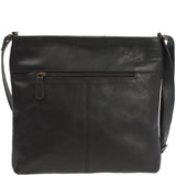 Umhängetasche Ledertasche Damen Schultertasche Leder schwarz LE0066