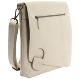 Umhängetasche Ledertasche Damen Schultertasche Leder beige LE3073