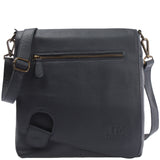 Umhängetasche Ledertasche Damen Schultertasche Leder navy LE3073