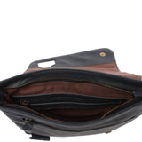 Umhängetasche Ledertasche Damen Schultertasche Leder navy LE3073