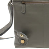 Umhängetasche Ledertasche Damen Schultertasche Leder oliv LE3073