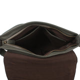 Umhängetasche Ledertasche Damen Schultertasche Leder oliv LE3073