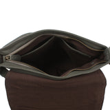 Umhängetasche Ledertasche Damen Schultertasche Leder oliv LE3073