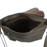 Umhängetasche Ledertasche Damen Schultertasche Leder oliv LE3073