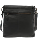Umhängetasche Ledertasche Damen Schultertasche Leder schwarz LE3073