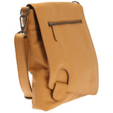 Umhängetasche Ledertasche Damen Schultertasche Leder senf LE3073