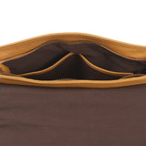 Umhängetasche Ledertasche Damen Schultertasche Leder senf LE3073