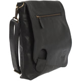 Umhängetasche Ledertasche Damen Schultertasche Leder schwarz LE3073