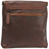 Umhängetasche Ledertasche Schultertasche Leder braun LE3027