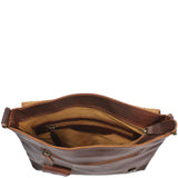 Umhängetasche Ledertasche Schultertasche Leder braun LE3027