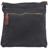 Umhängetasche Ledertasche Damen Schultertasche Wildleder anthrazit LE3027