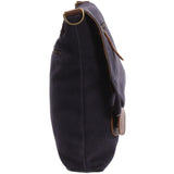 Umhängetasche Damentasche Wildleder Leder dunkelblau navy LE3027