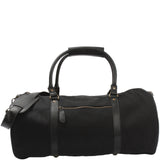 Weekender Reisetasche Sporttasche vintage Leder Canvas 53cm schwarz LE2004
