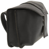 große Gürteltasche Bauchtasche Hüfttasche Damen Herren Rindsleder schwarz LE9030