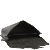 große Gürteltasche Bauchtasche Hüfttasche Damen Herren Rindsleder schwarz LE9030