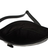 kleine Umhängetasche Damentasche Leder dunkelgrau LE0070