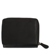 kompakte Geldbörse für Damen & Herren Portemonnaie RFID Leder schwarz LE9031