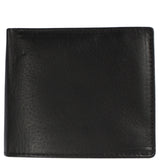 kompakte Geldbörse für Herren Portemonnaie RFID Leder schwarz LE9033