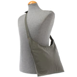 mittlere Umhängetasche Schultertasche Beuteltasche Damentasche Leder oliv LE0072