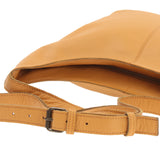 mittlere Umhängetasche Schultertasche Beuteltasche Damentasche Leder senf LE0072