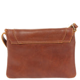 kleine Umhängetasche Ledertasche Damentasche Schultertasche Leder braun LE3078