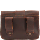 Gürteltasche Bauchtasche Hüfttasche Damen Herren Rindsleder braun LE9005