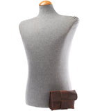 Gürteltasche Bauchtasche Hüfttasche Damen Herren Rindsleder braun LE9005