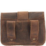 Gürteltasche Bauchtasche Hüfttasche Damen Herren Leder schlamm LE9005