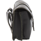 Gürteltasche Bauchtasche Hüfttasche Damen Herren Leder schwarz LE9005